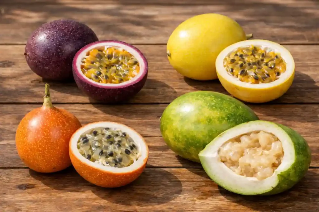 पॅशन फ्रूट विविध प्रकार