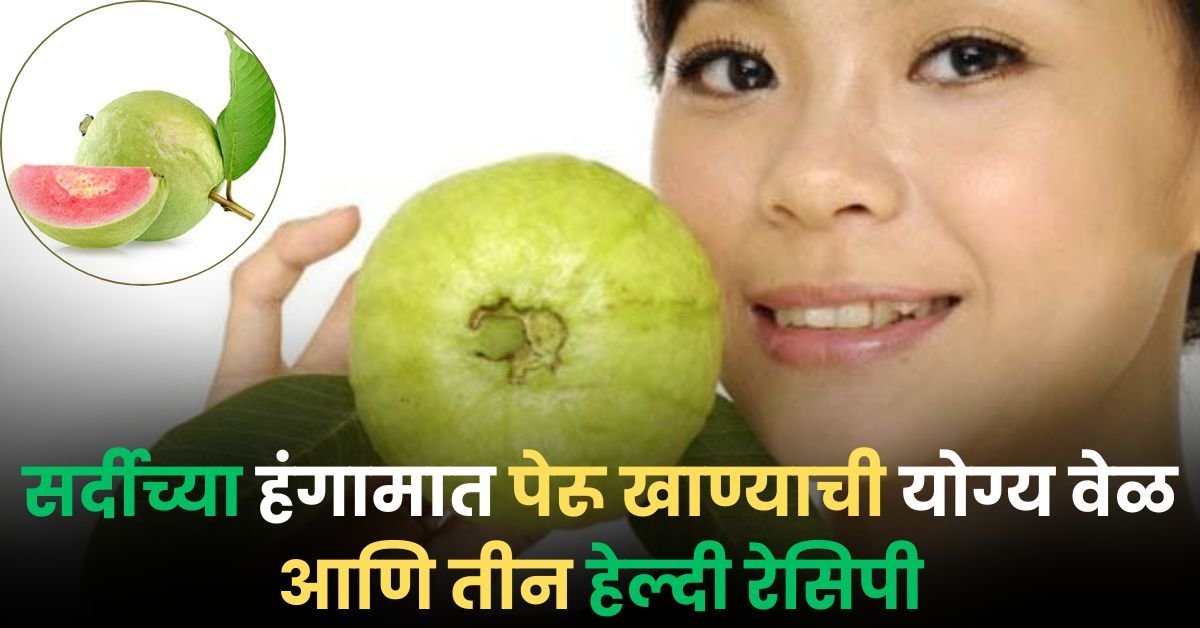 Guava Fruit Recipes: सर्दीच्या हंगामात पेरू खाण्याची योग्य वेळ आणि तीन हेल्दी रेसिपी