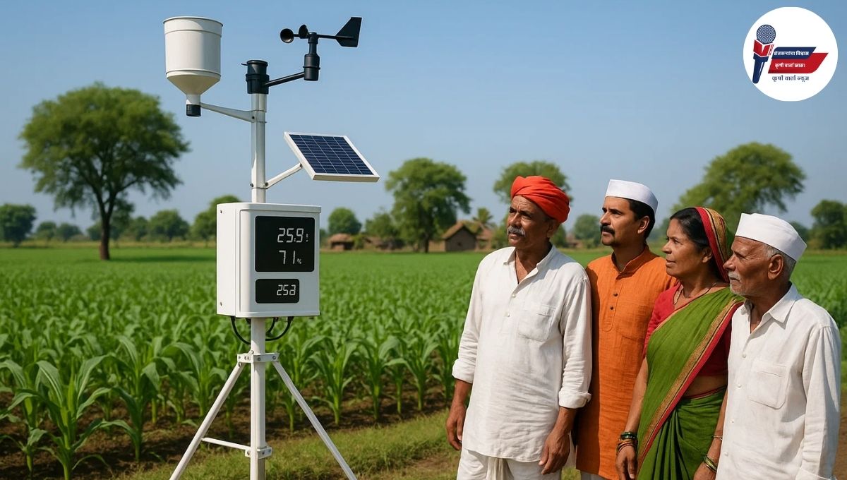 Automatic Weather Stations: गावागावात स्वयंचलित हवामान केंद्रे: शेतकऱ्यांसाठी महावेध प्रकल्पाची नवी योजना