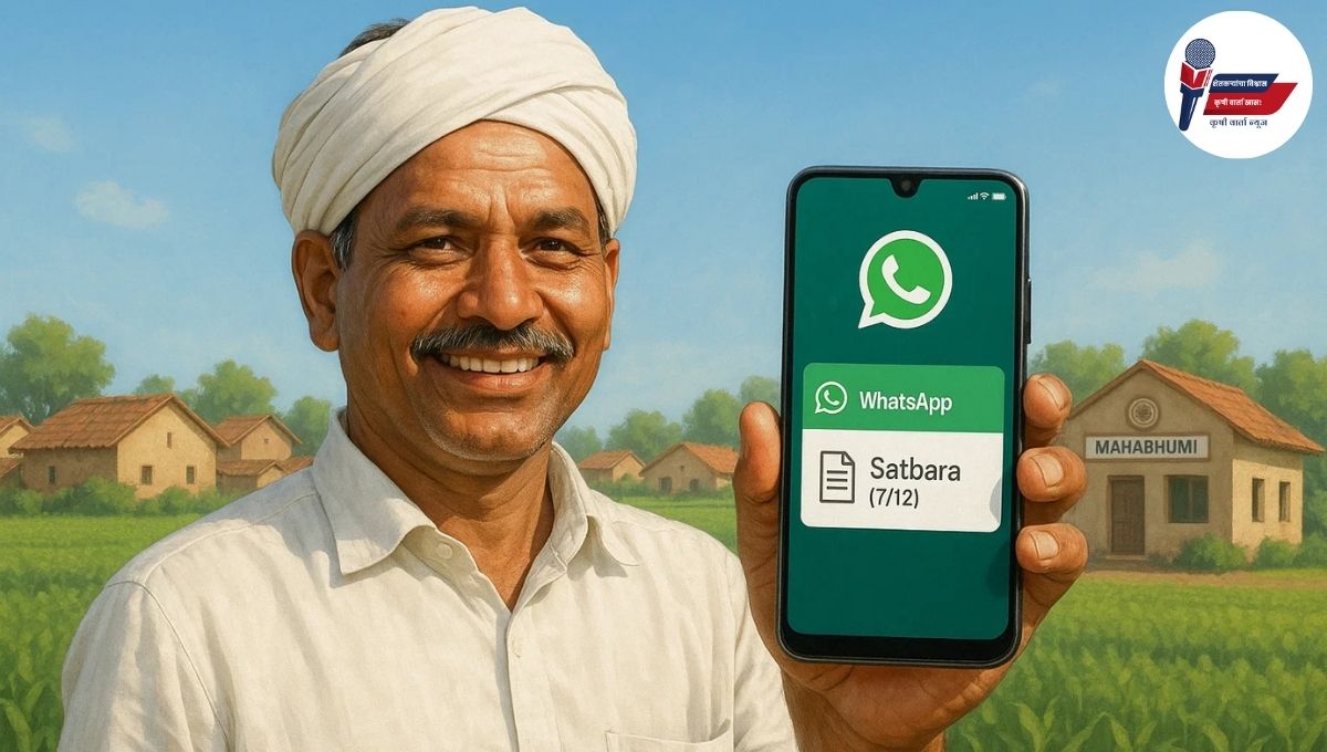 Satbara on Whatsapp: शेतकऱ्यांसाठी आनंदाची बातमी! सातबारा, जमीन दस्तऐवज आता व्हॉट्सअँप वर मिळणार!