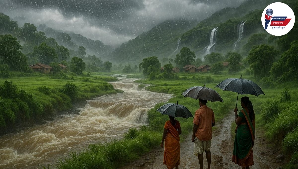 Maharashtra Rain Update: कोकण, पश्चिम आणि मध्य महाराष्ट्रात मुसळधार पावसाचा कहर, नद्या दुथडी भरून वाहताहेत