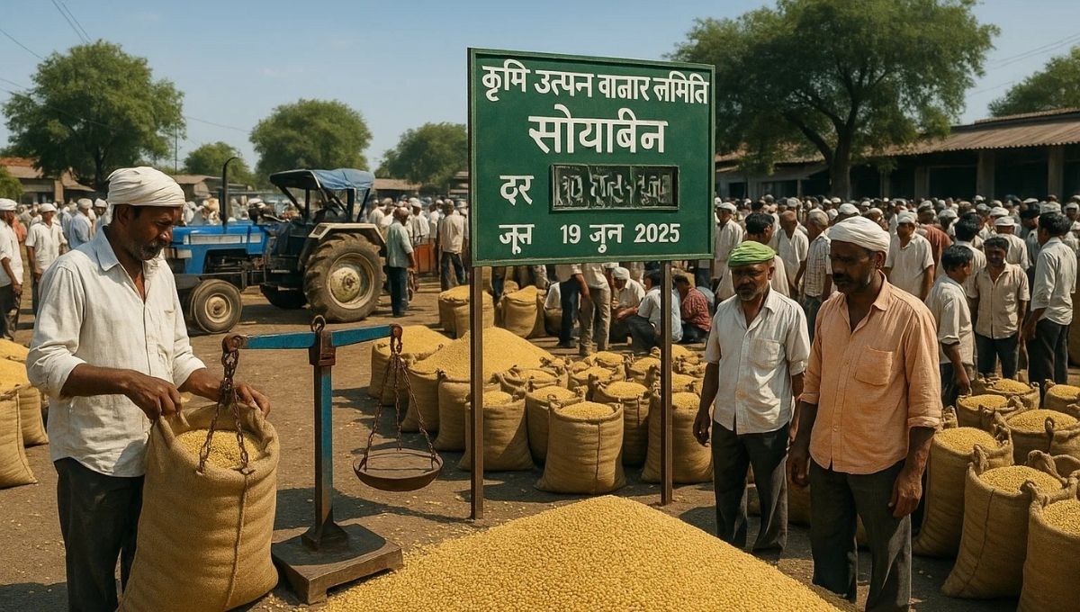 Soybean Bajarbhav Today: शेतकऱ्यांसाठी दिलासादायक घडामोड! १९ जून २०२५ ला दरात झालेली उसळी