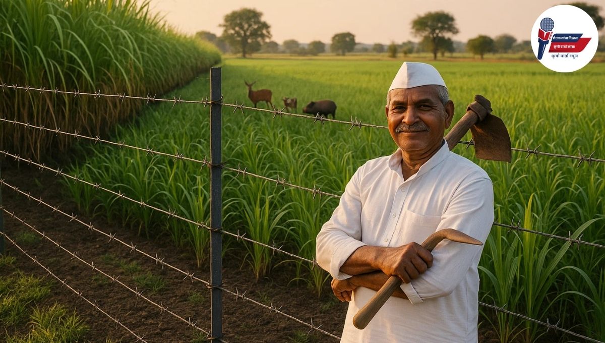 Tar Kumpan Anudan Yojana: शेतकऱ्यांसाठी मोठी संधी! तार कुंपणासाठी मिळतंय ९०% अनुदान – अर्ज कसा कराल?